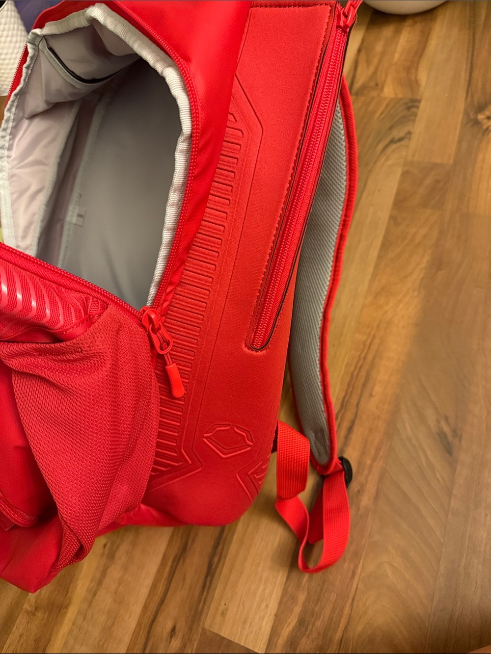 Evoshield Red Baseball Backpack - Picture 2 of 6